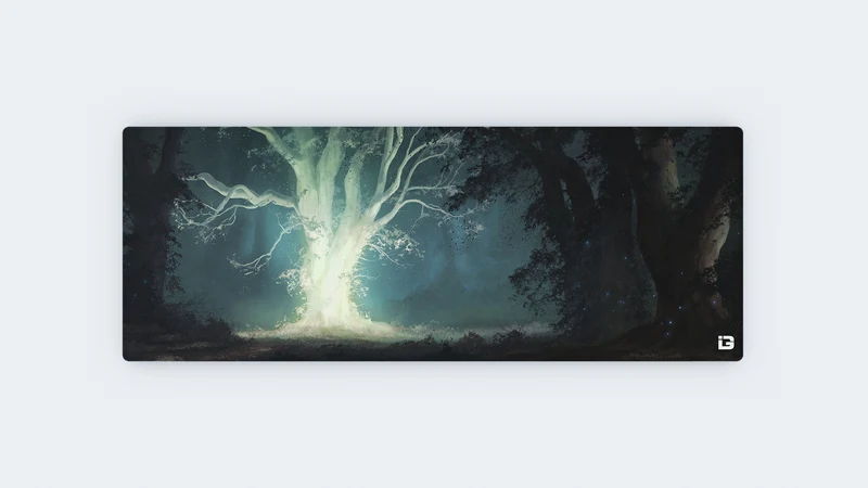 Leuchtender Wald