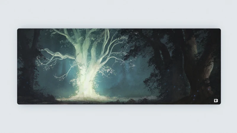 Leuchtender Wald