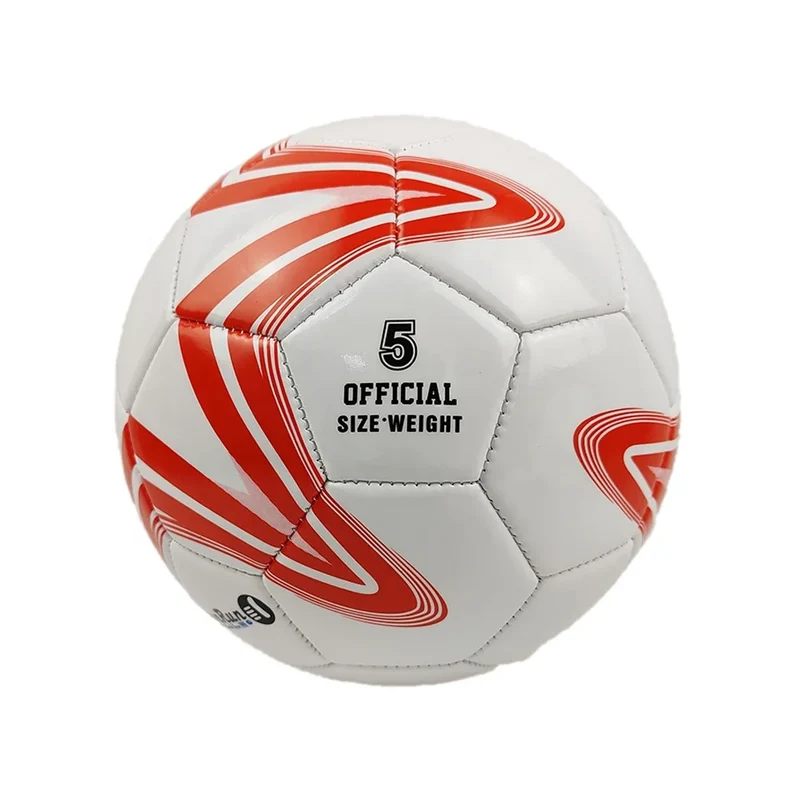 Professional Training Wholesale Soccer Ball High Quality PVC Size 5 Machine Stitched Leather & Rubber Material