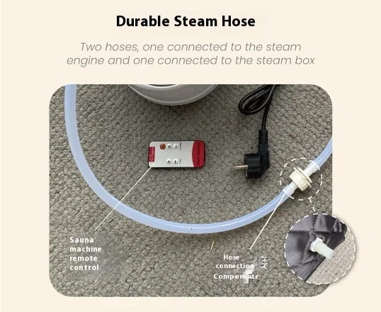 Modern Portable Red Cedar Whole-Body Sauna Box Acrylic Household Steam Room Pentagonal Design Cross-Border Supply Manufacturers