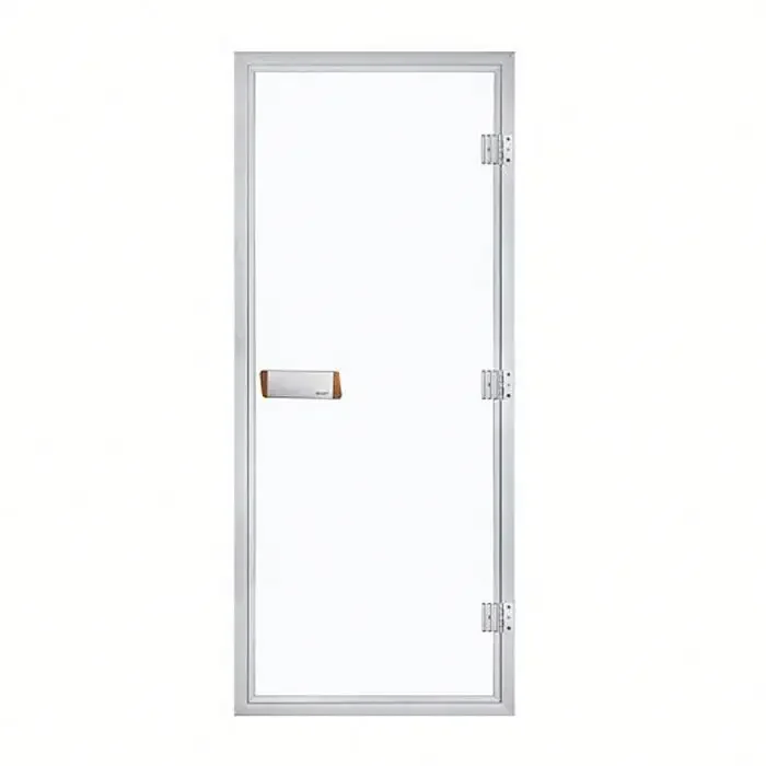 Sauna Full Glass Door Dry Sauna with Sauna Wooden Door