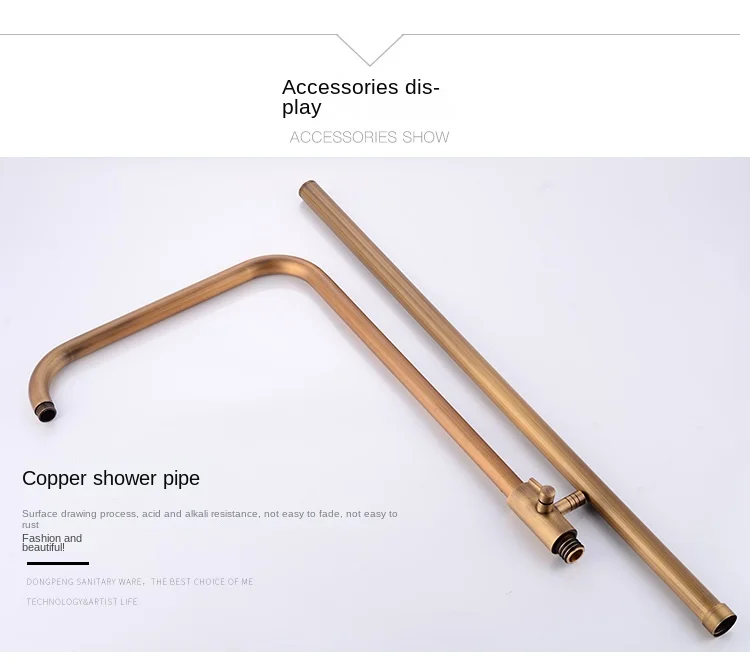 Modern European-Style Brass Bathroom Shower Suite Dual Handle Wall-Mounted Shower Faucet Slide Bar Ceramic Valve Core Rain Spray