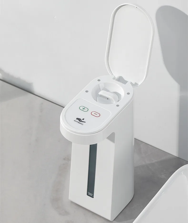 High Quality Plastic Sensor Liquid Soap Dispenser Automatic Hand Soap Machine for Bathroom