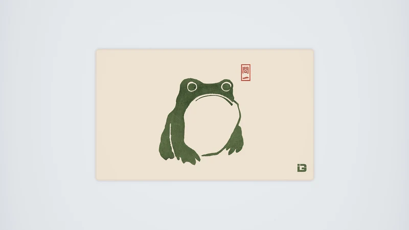 Der mürrische Frosch