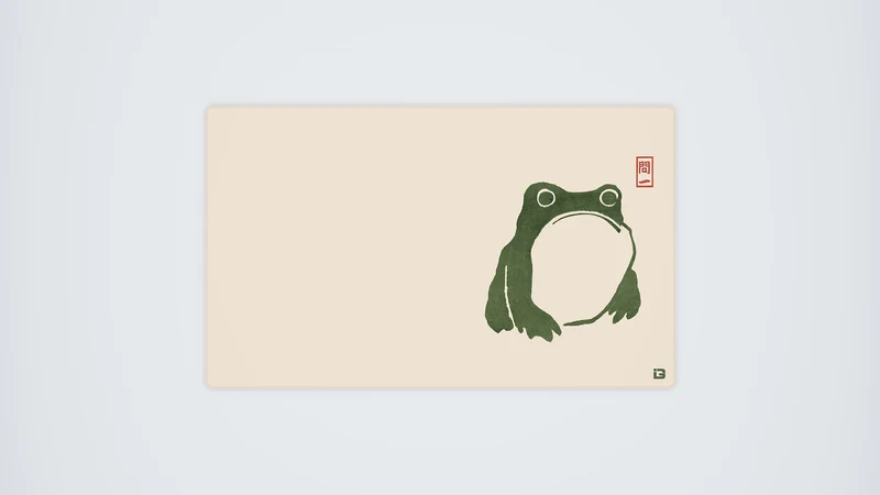 Der mürrische Frosch