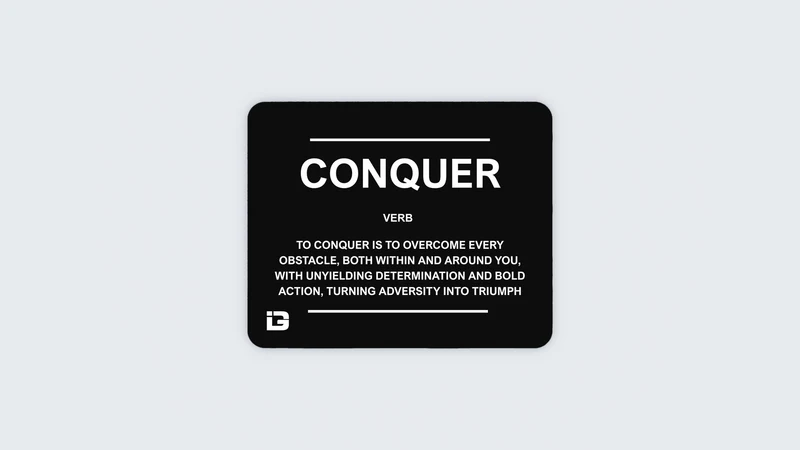 Conquer