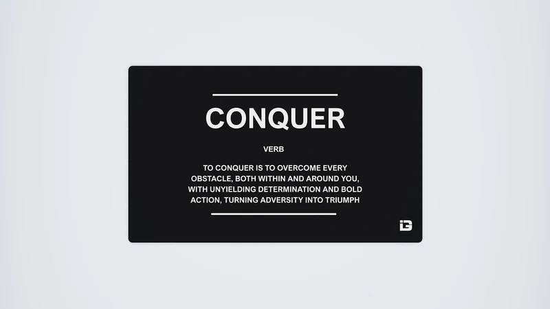 Conquer