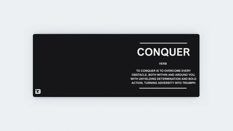 Conquer