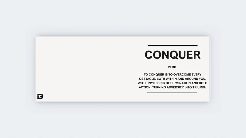 Conquer