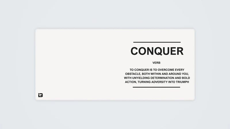 Conquer