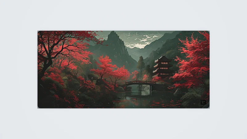 Mystisches Japan-Tal