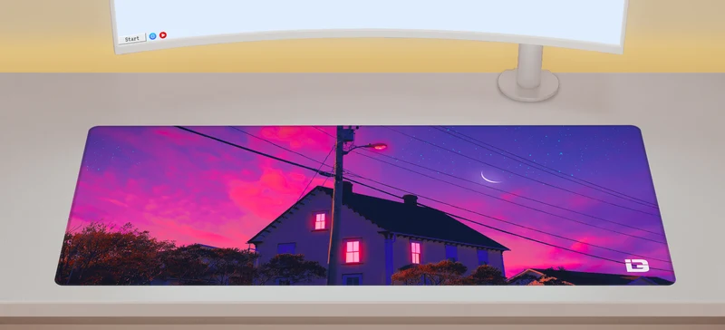 Sonnenuntergang zu Hause