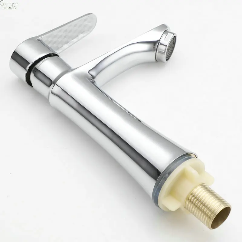 Modern Bathroom Single Cold Wash Basin Sink Tap Single Hole Single Cold Basin Faucets A012