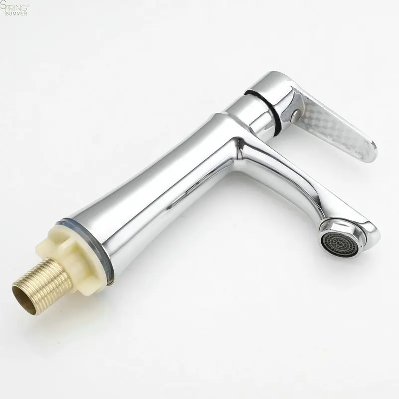 Modern Bathroom Single Cold Wash Basin Sink Tap Single Hole Single Cold Basin Faucets A012