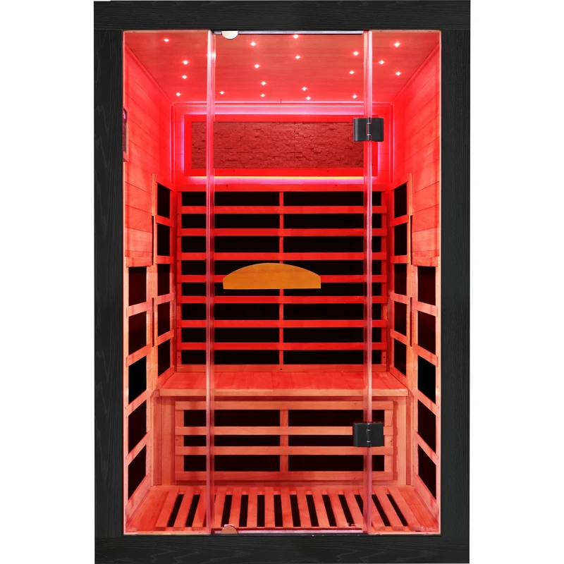Indoor Double O'Guman Far Infrared Sauna Room Sauna Cabin Sauna House