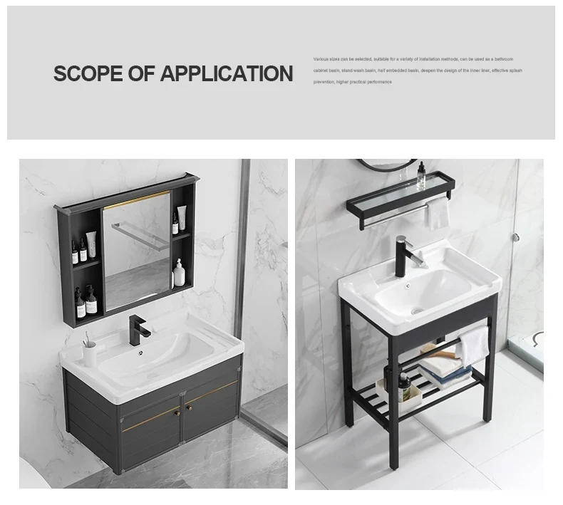 Modern Classic Rectangular Single-Hole Faucet Mount Lavatory Sink Solid Surface Washbasin Single-Hole Faucet Bathroom Vanity