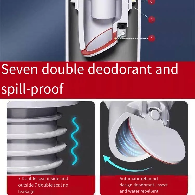 Wholesale Silicone Floor Drain Backflow Preventer Odor Proof Floor Drain Joint Seal Ring Odor Proof Floor Drain for Home
