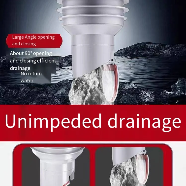 Wholesale Silicone Floor Drain Backflow Preventer Odor Proof Floor Drain Joint Seal Ring Odor Proof Floor Drain for Home
