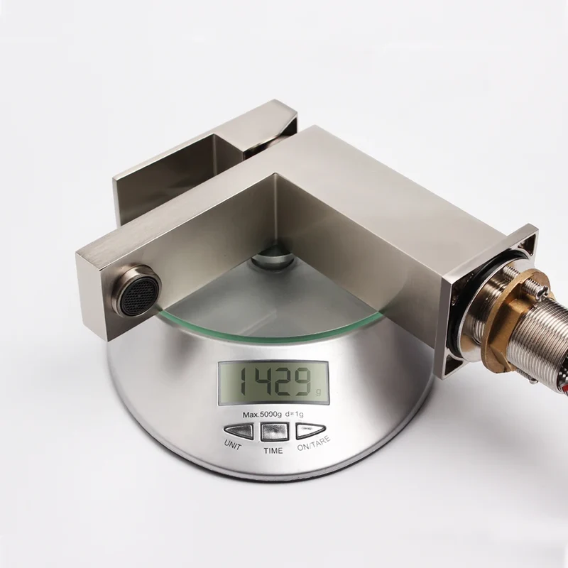 Single Hole CUPC Brushed Nickel Bathroom Healthy Brass Basin Faucet Stocks in USA