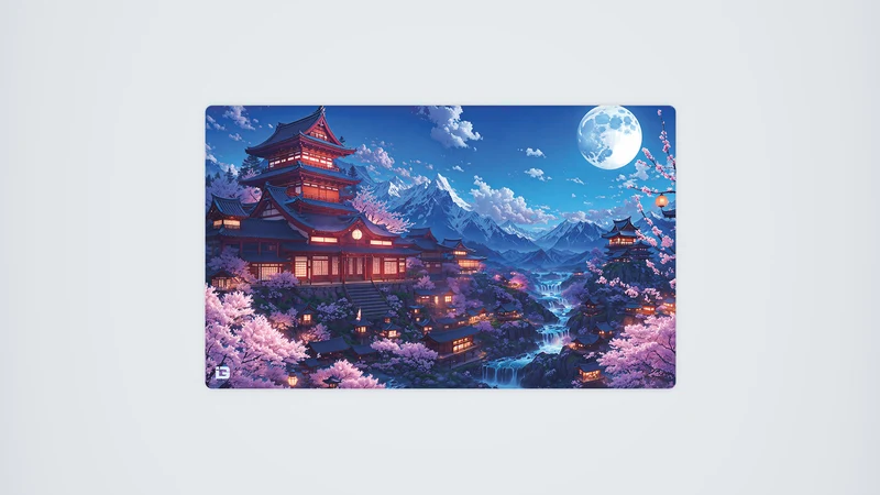 Tsukiyomi Kyoden Spielmatte