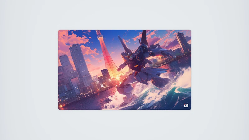 Wasser-Mecha-Roboter-Spielmatte