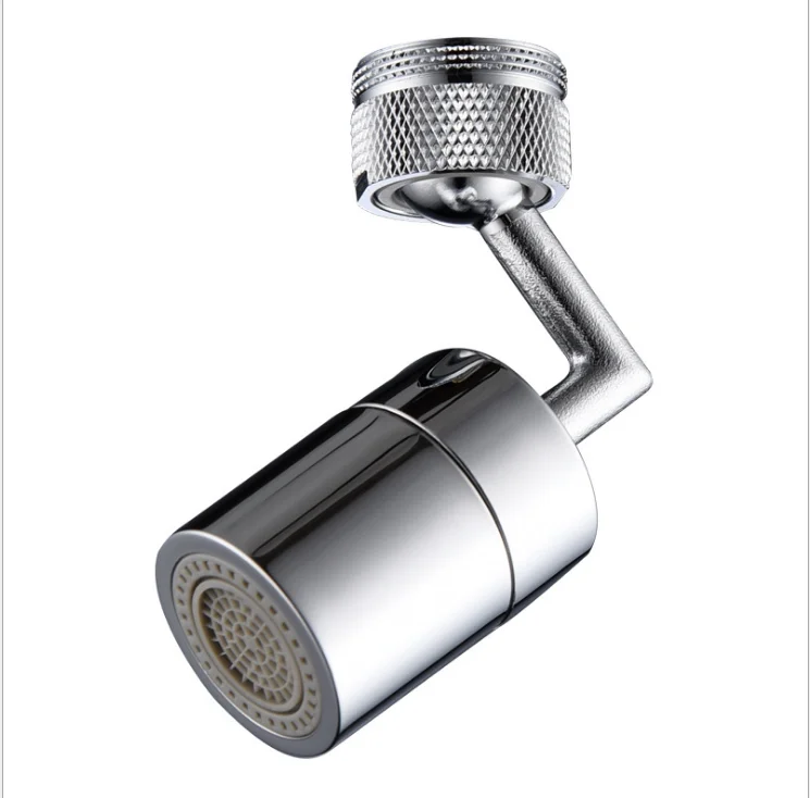Brass Kitchen Sink Faucet Aerator Dual Function 2 Sprayer 360 Degree Big Angle Swivel Aerator