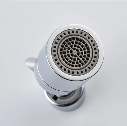 Brass Kitchen Sink Faucet Aerator Dual Function 2 Sprayer 360 Degree Big Angle Swivel Aerator
