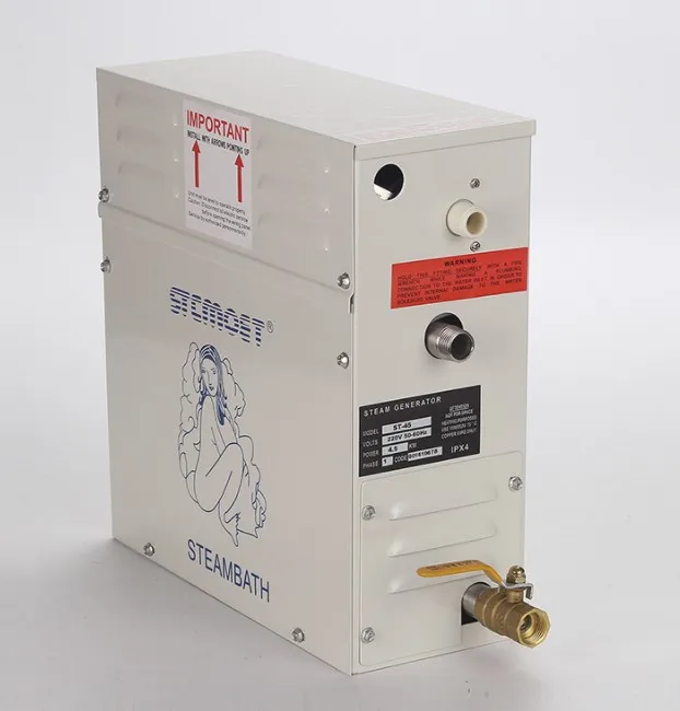 China Supplier Modern Stainless Steel 6kw 9kw Steam Generator for Hotel Bath Sauna Room
