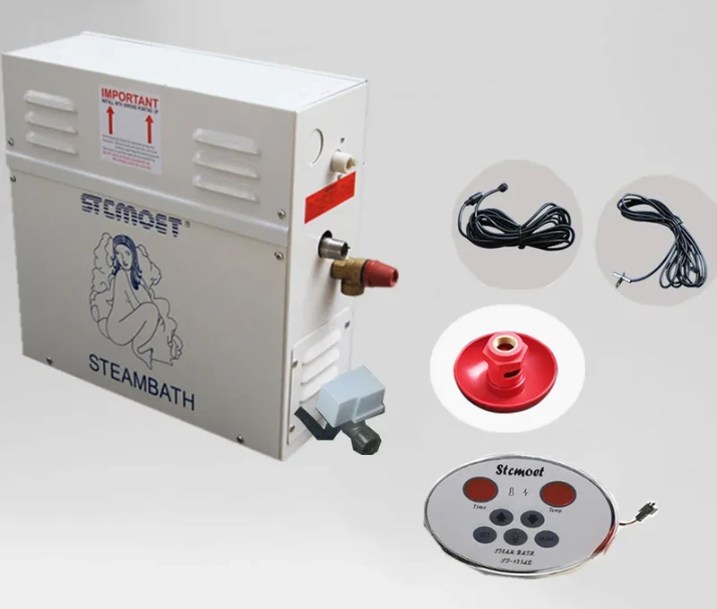 China Supplier Modern Stainless Steel 6kw 9kw Steam Generator for Hotel Bath Sauna Room