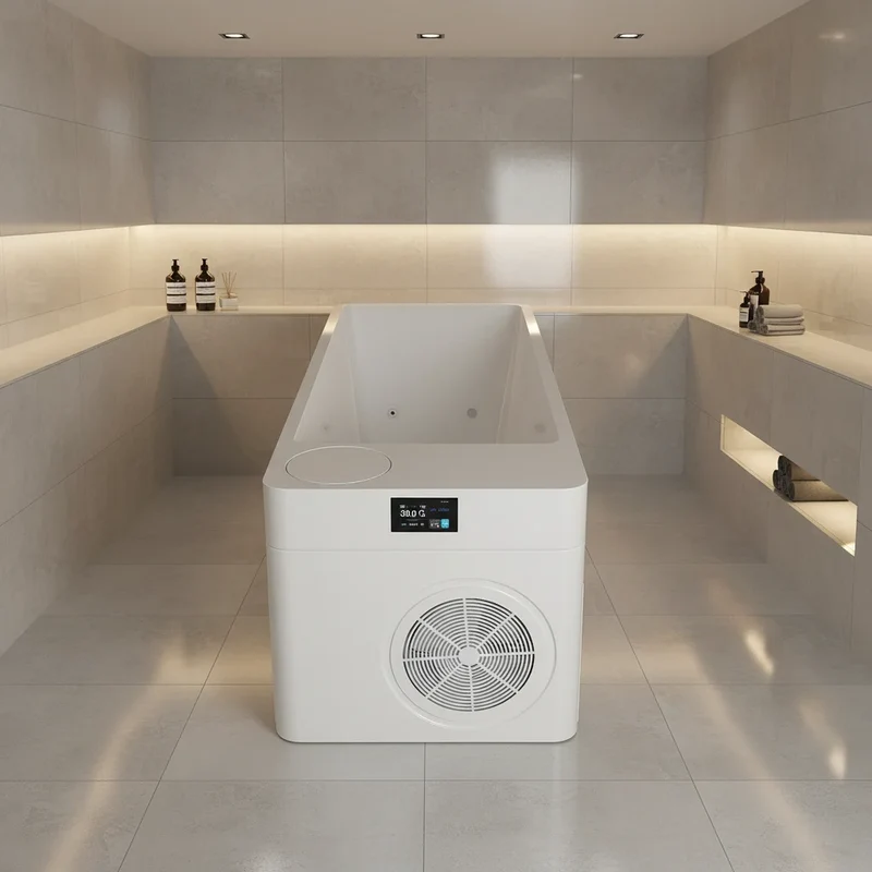 Cold Plunge Tub, 2026 Premium All-in-One Ice Bath Pool - Acrylic Luxury with Insulated Cover, Ready to Ship