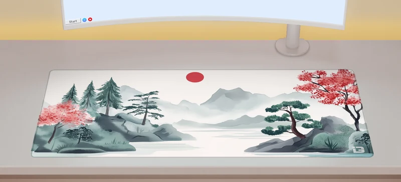 Japanische Kunst Sumi-e