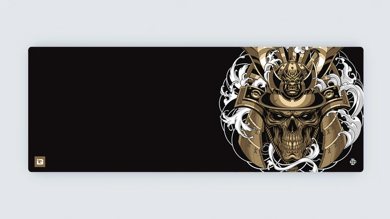 Samurai-Schädel