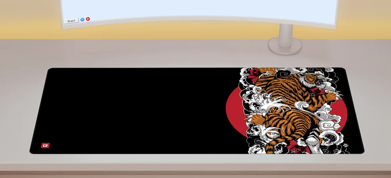 Kletternder Tiger