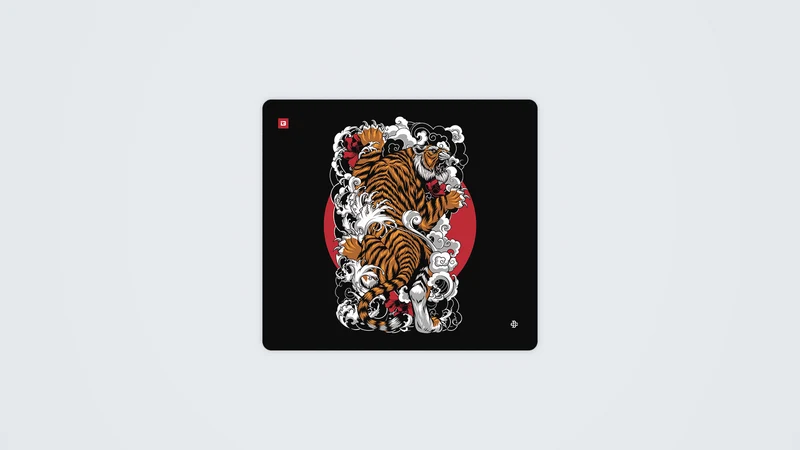 Kletternder Tiger