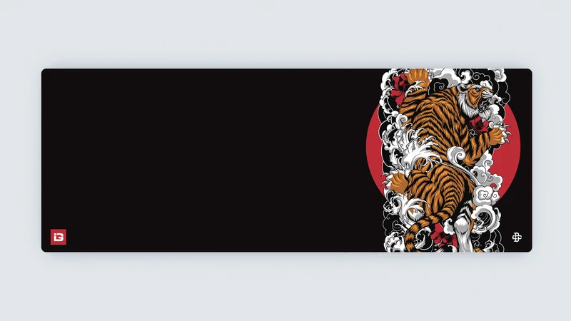 Kletternder Tiger