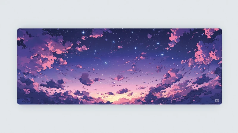 Lila Galaxie