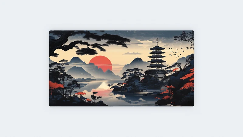 Japanischer Tempel