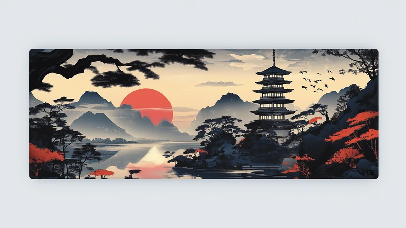Japanischer Tempel