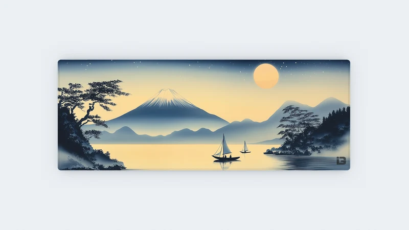 Japanisches Mondlicht