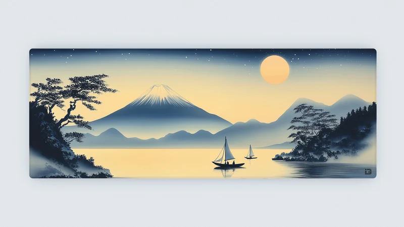 Japanisches Mondlicht