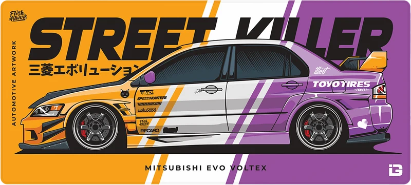 Evo Voltex Doppelstreifen