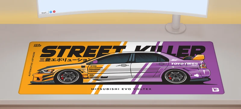 Evo Voltex Doppelstreifen