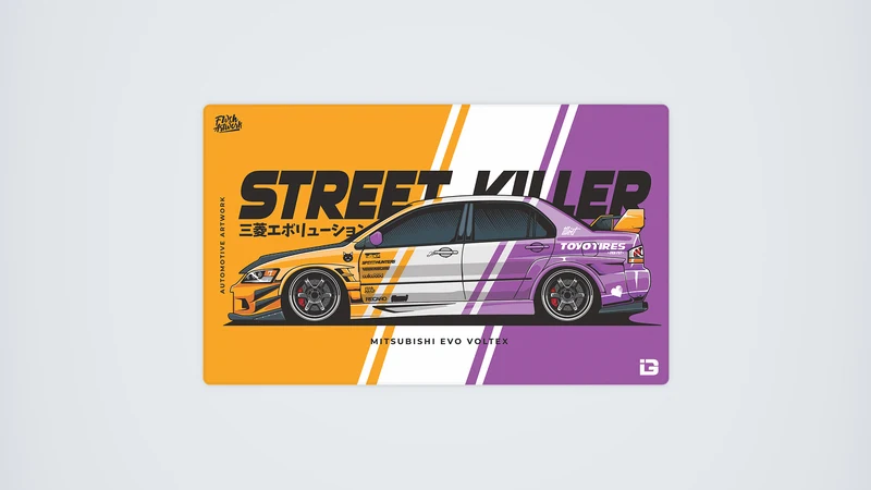 Evo Voltex Doppelstreifen