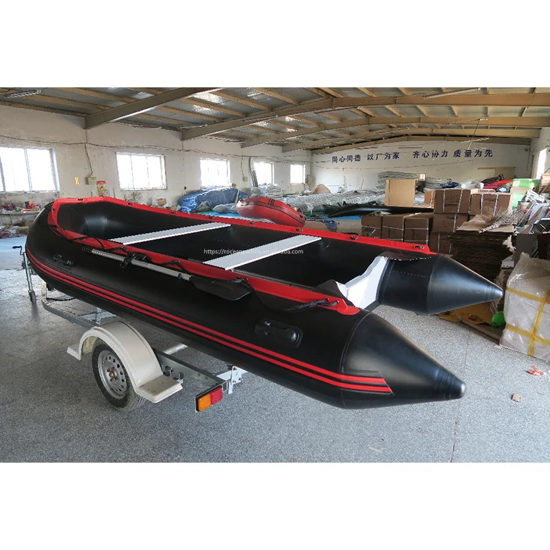 Flood Control and Rescue Thickened Inflatable Rubber Boats/assault Boats/fishing Boats for 5-8 Persons