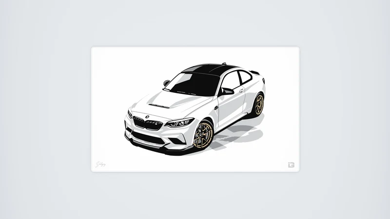 M2 CS Weiß