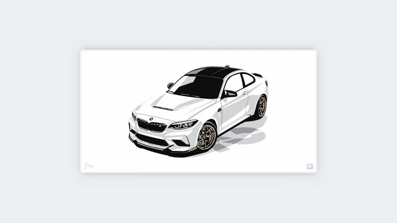 M2 CS Weiß