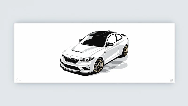 M2 CS Weiß