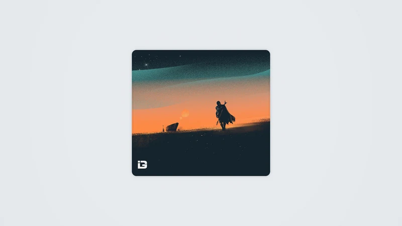 Kopfgeldjäger bei Sonnenuntergang