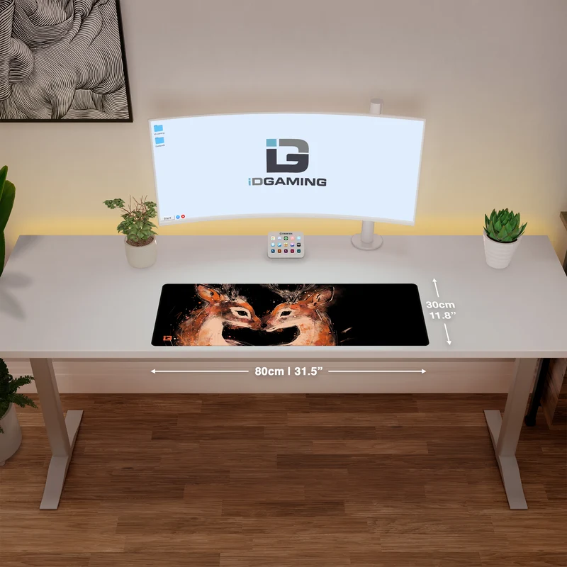 Zwei verliebte Hirsche