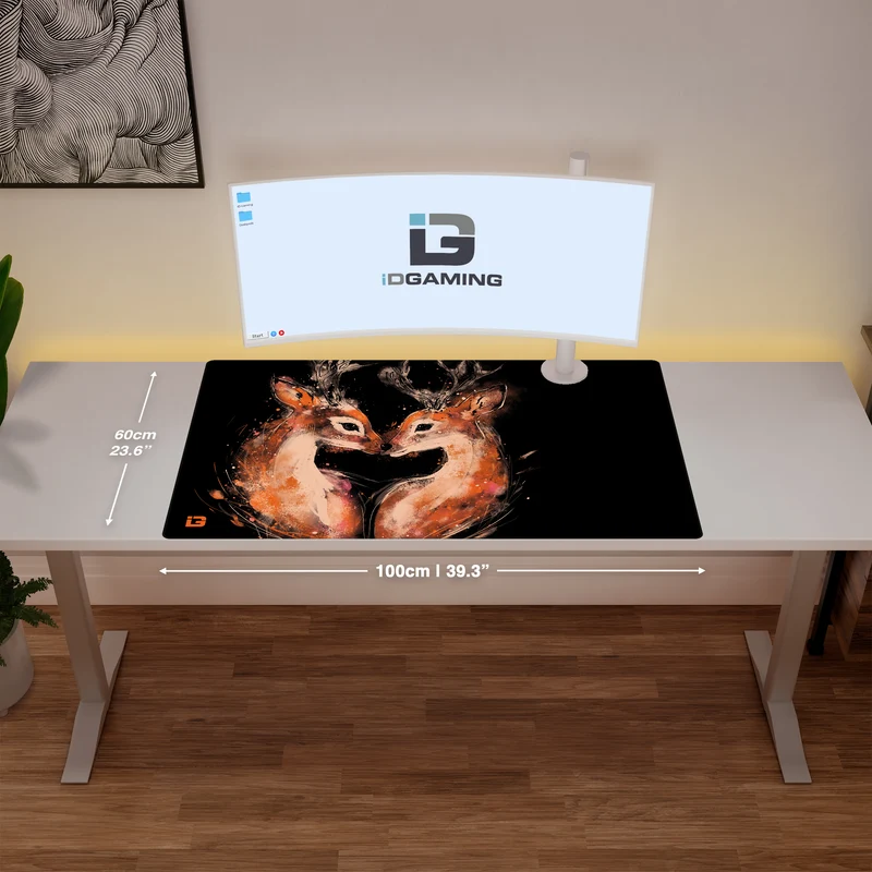 Zwei verliebte Hirsche